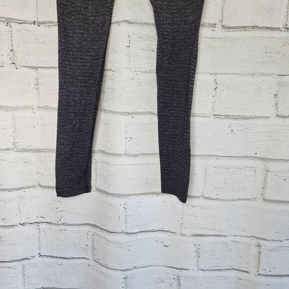 Beyond Yoga Womens Black Heather Rib High Waist Pull-on Stretch Ankle Legging XS - Picture 8 of 12